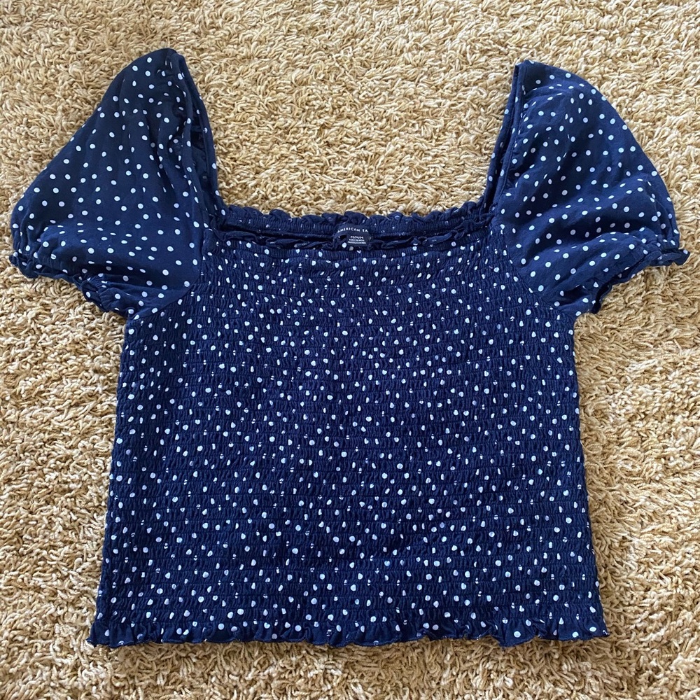 american eagle women shirt cute
